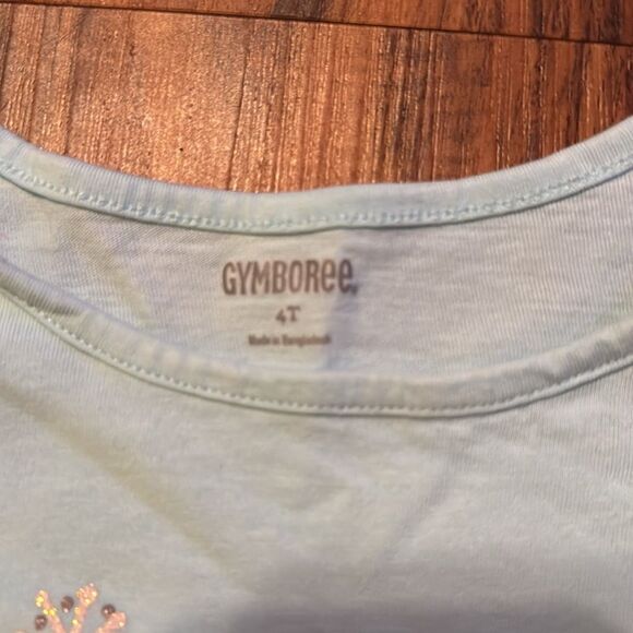 Gymboreee long sleeve girls, snow much fun  T-shirt size 4T - Picture 4 of 4